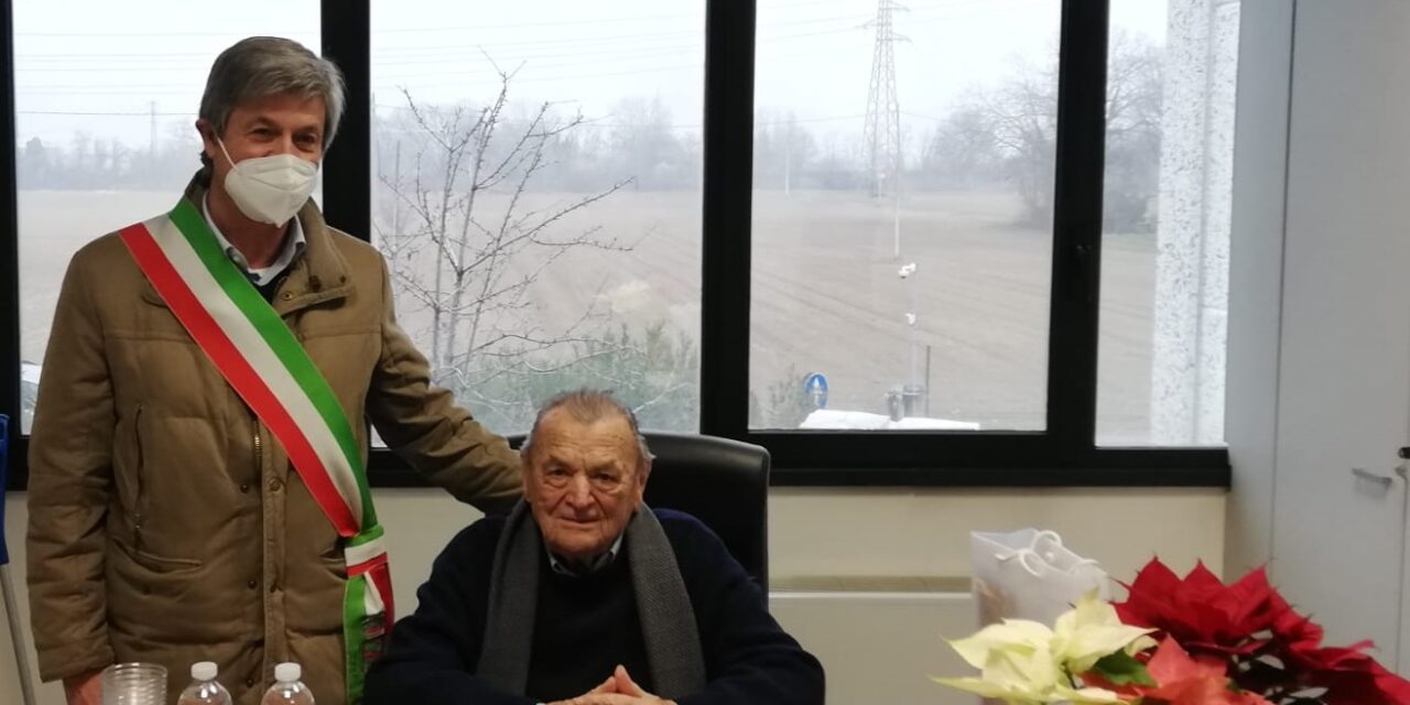 Vito Barbolini festeggia 101 anni