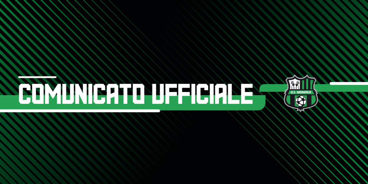 Un caso di positività al Covid nel Sassuolo Femminile