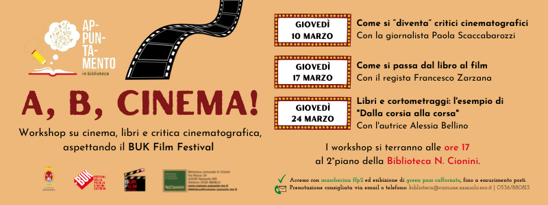 A, B, Cinema! – 1° workshop
