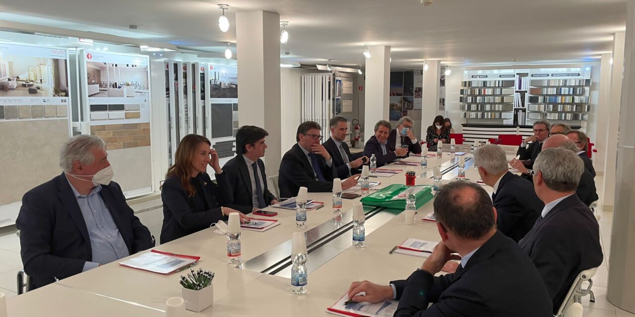 IL SINDACO SULL’INCONTRO COL MINISTRO GIORGETTI E CONFINDUSTRIA CERAMICA