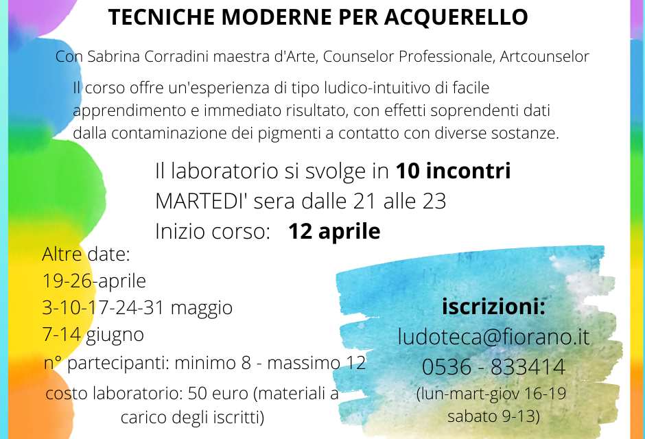 Laboratori in Ludoteca per grandi e piccoli: si parte domani