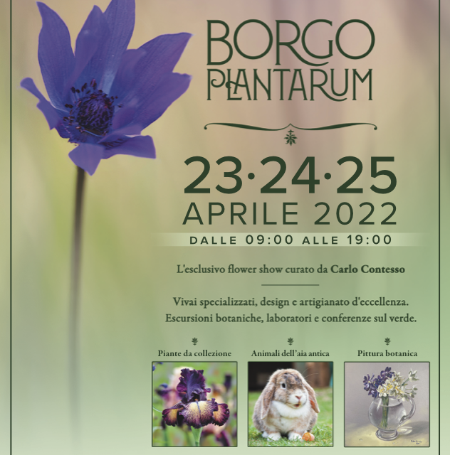 25 APRILE TRA PIANTE RARE, FIORI INCONSUETI E WORKSHOP PER GRANDI E PICCINI