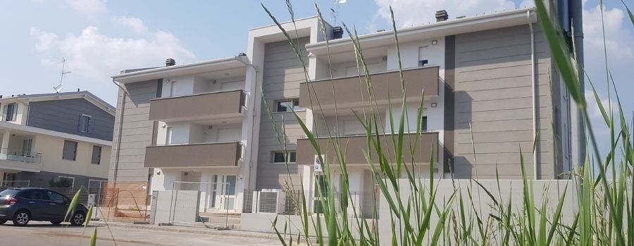 Inaugurazione di un nuovo condominio residenziale ERS