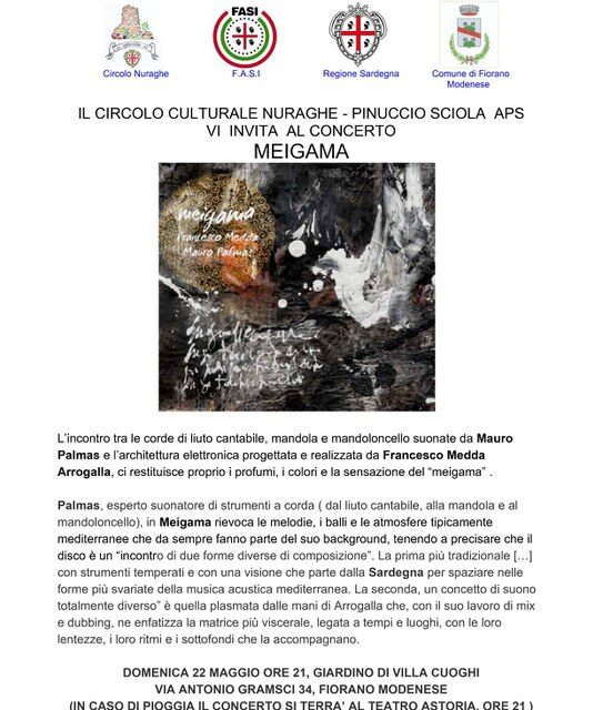 Musica e teatro al Circolo Nuraghe