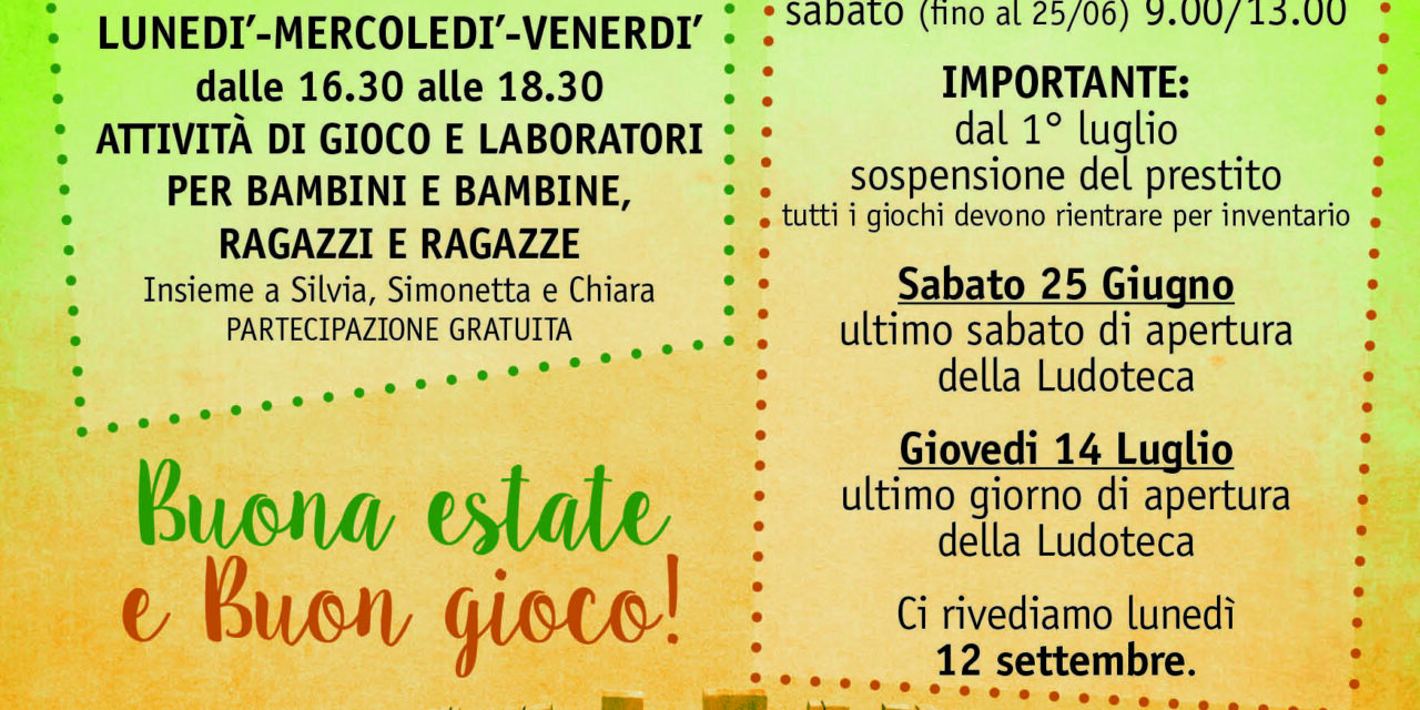 Ludoteca Estate 2022