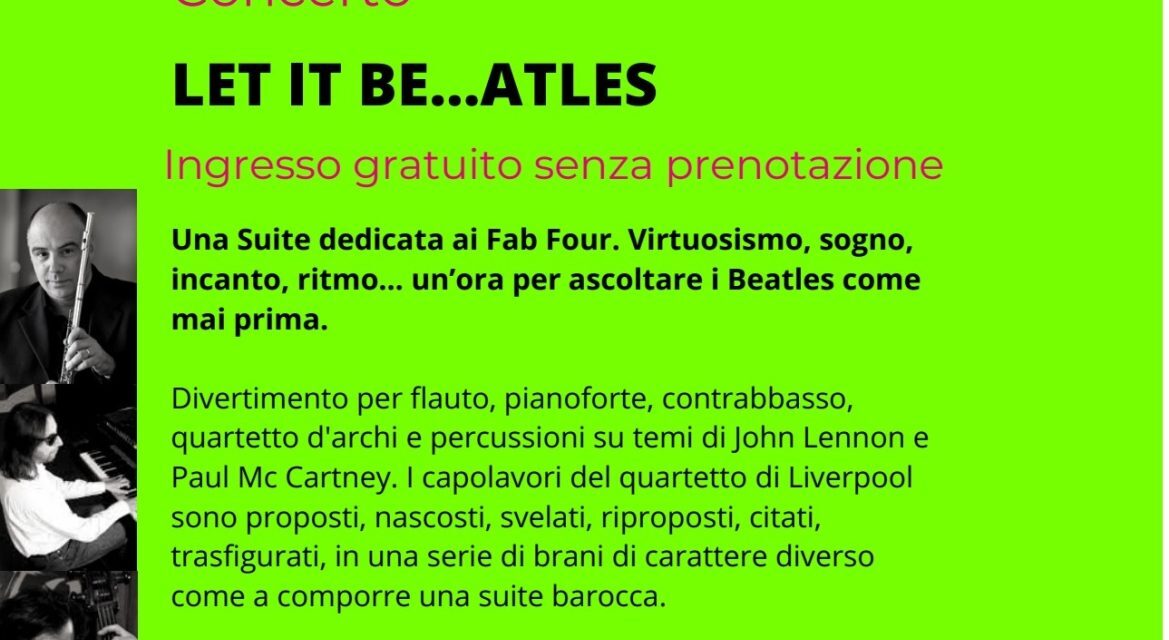 Let it Be…atles – Concerto