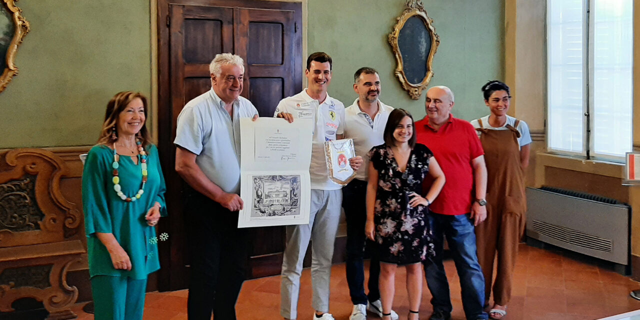 EDOARDO BARBOLINI RICEVUTO IN MUNICIPIO