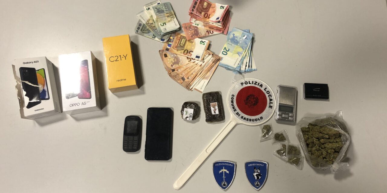 OPERAZIONE DI POLIZIA GIUDIZIARIA IN UN PARCO DEL CENTRO