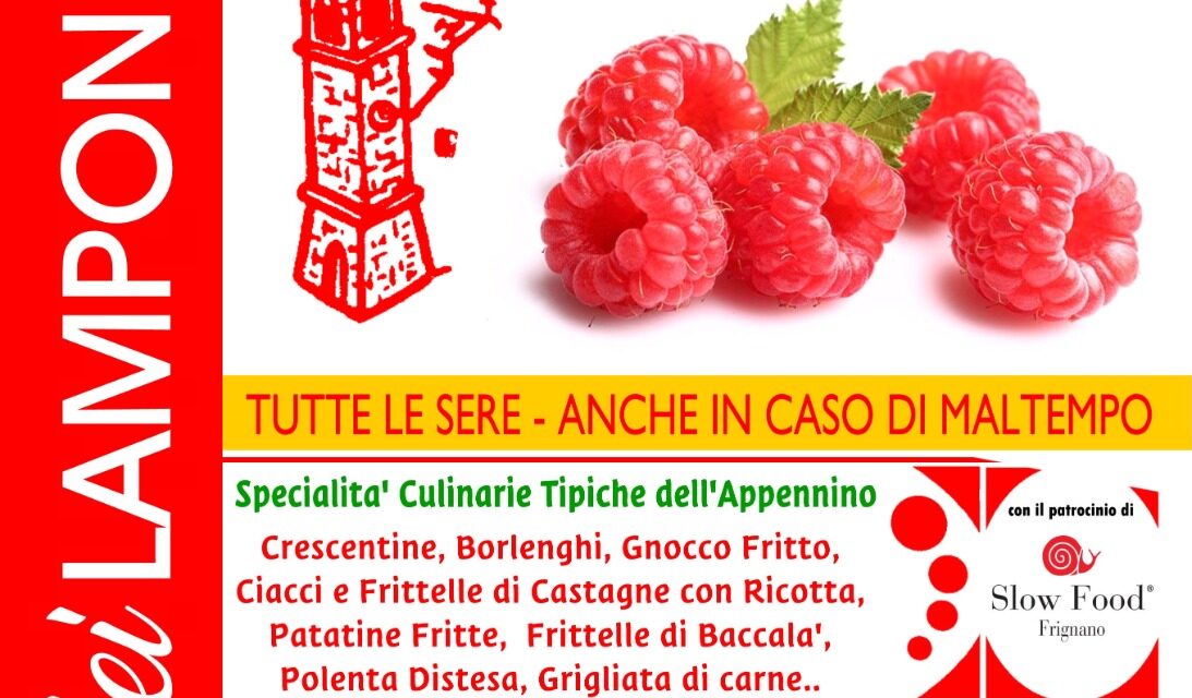 Barigazzo,  LA FESTA DEI LAMPONI Dal 10 al 15 agosto
