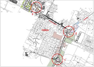 Corlo, al via la realizzazione di una rotatoria tra via Corletto e via Radici