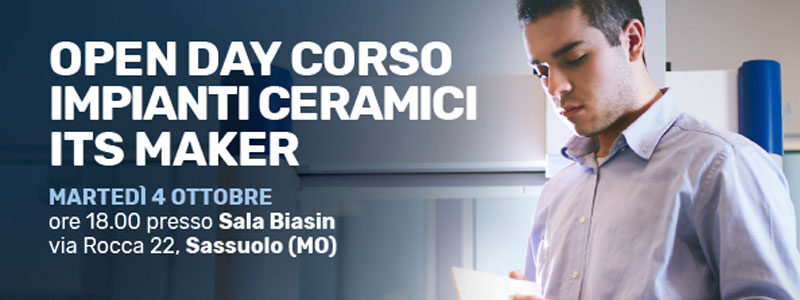 Open day corso impianti ceramici