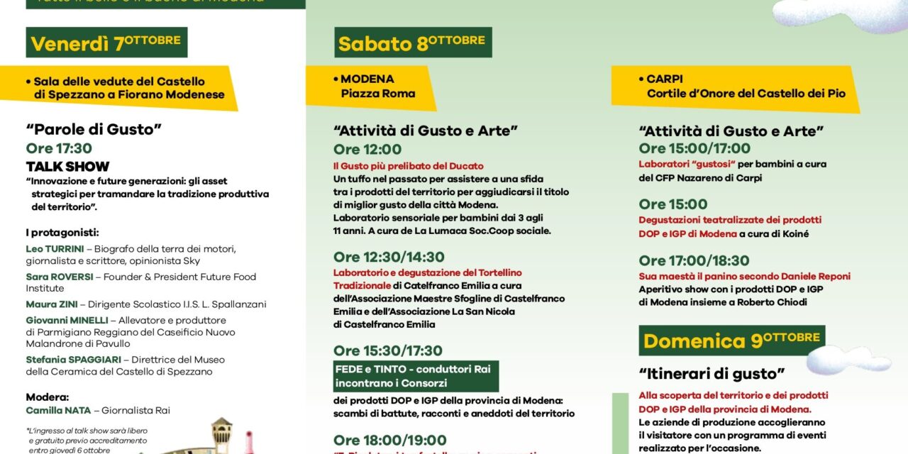 Gusti.a.Mo al Castello di Spezzano