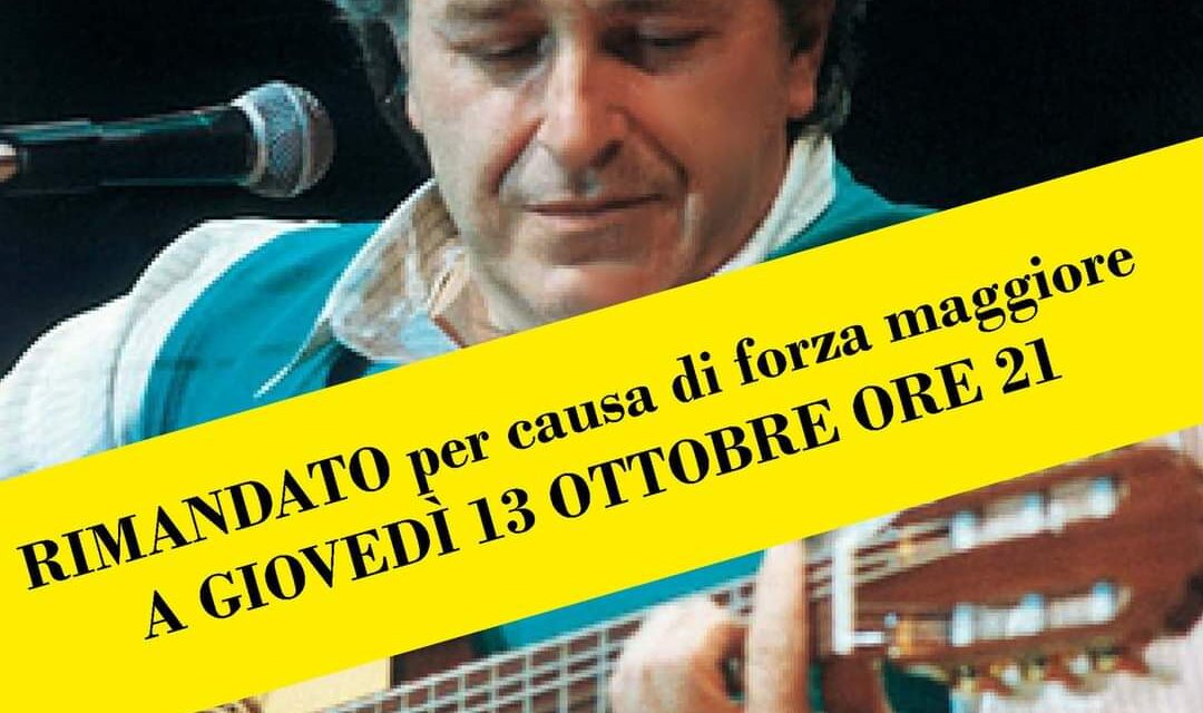 “Spunta la luna dal monte”, un documentario a vent’anni dalla scomparsa****Rimandato al 13 ottobre lo spettacolo al De Andrè di Casalgrande