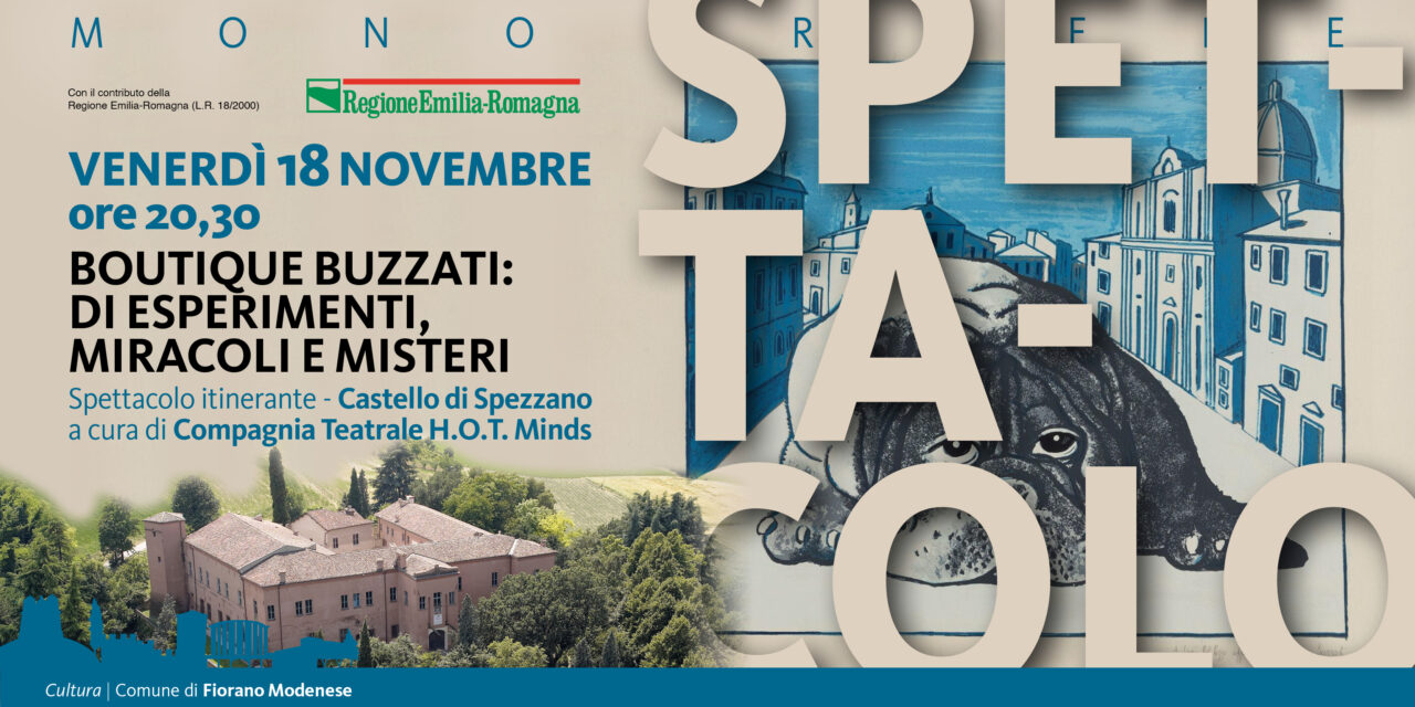 “Boutique Buzzati: di esperimenti, miracoli e misteri”