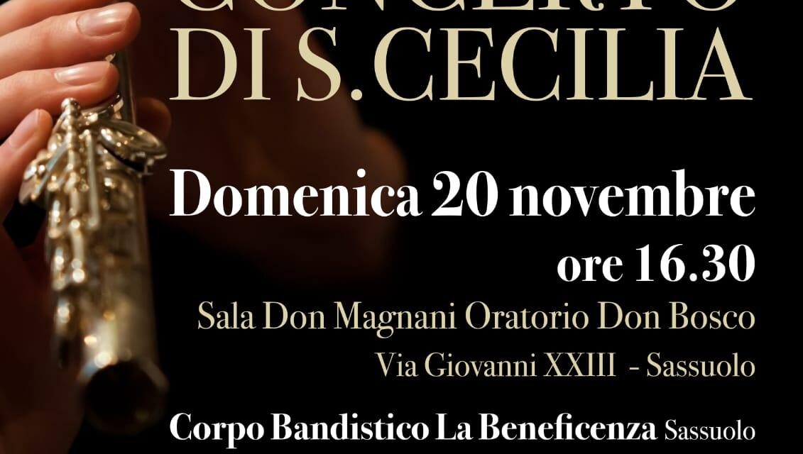 DOMENICA IL CONCERTO DI S.CECILIA