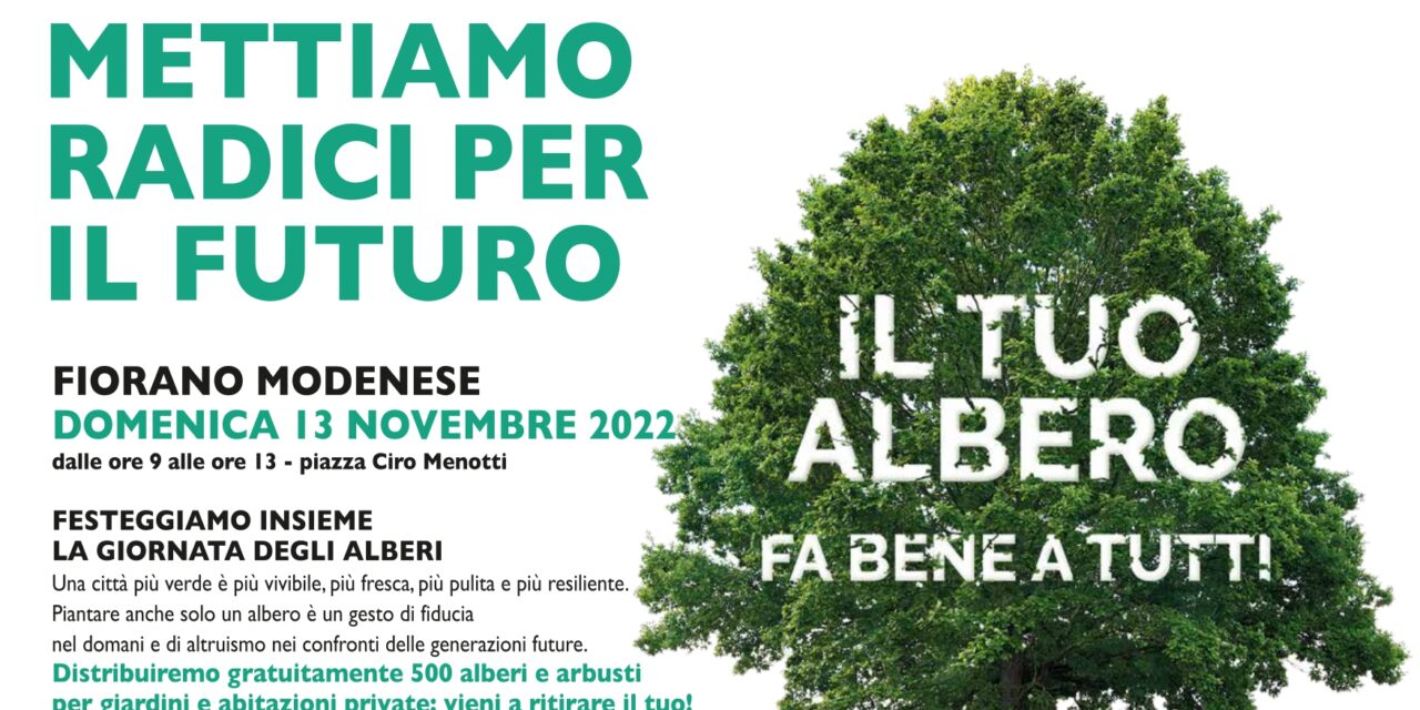 Consegna gratuita di 500 piante per la Giornata Nazionale degli Alberi 2022