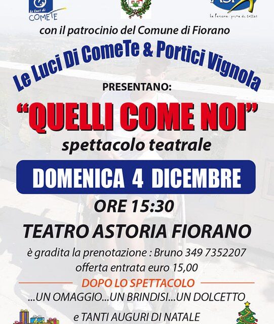 Domenica 4 dicembre tra musica e teatro