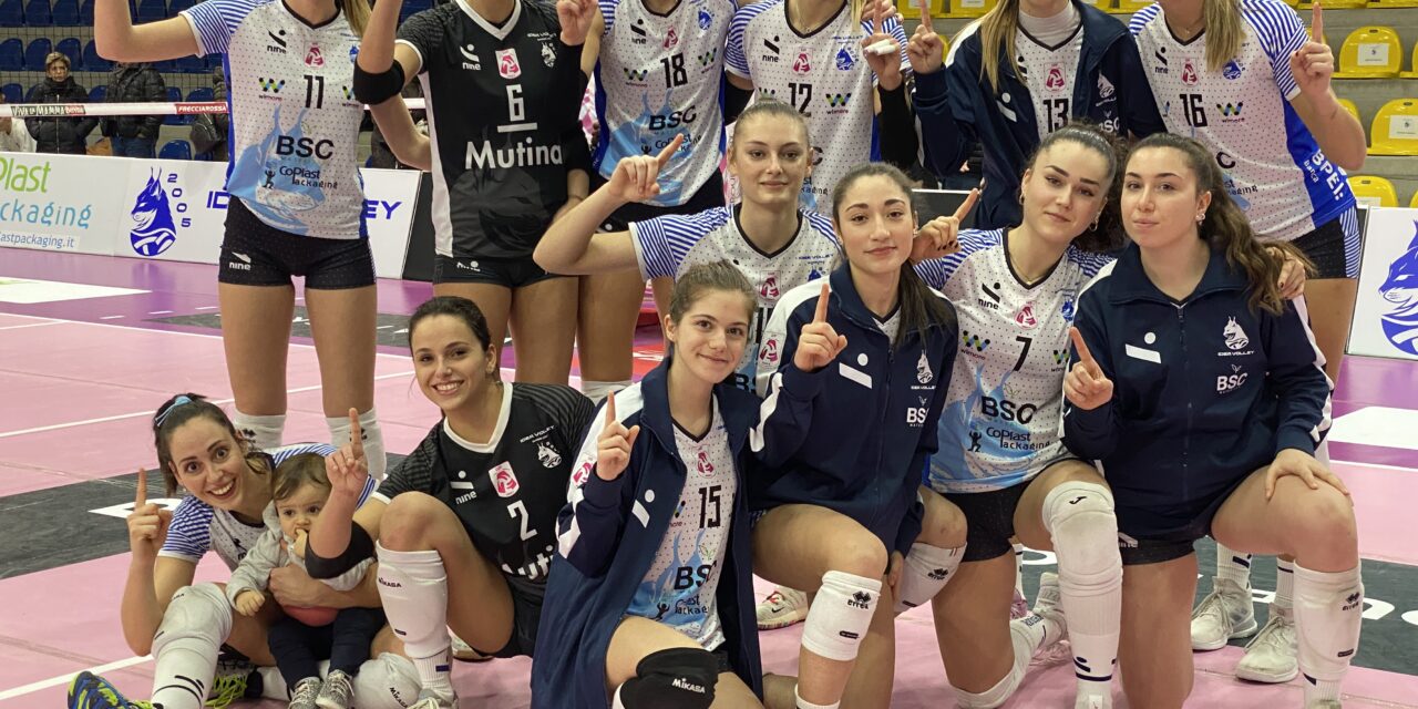 La BSC supera 3-1 Albese. Nel finale di quarto set, infortunio al ginocchio per Pomili
