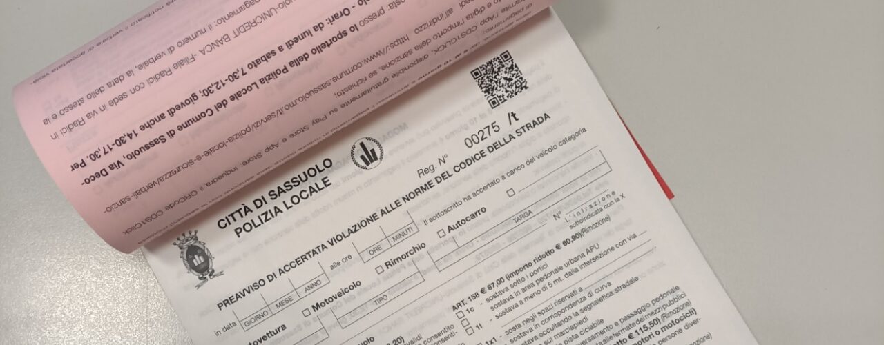 Nuova modalità di pagamento dei verbali della Polizia Locale