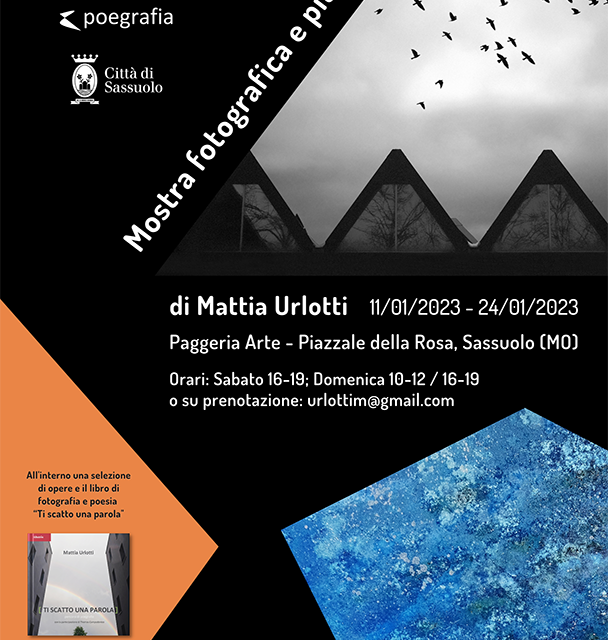 MATTIA URLOTTI IN PAGGERIA ARTE&TURISMO