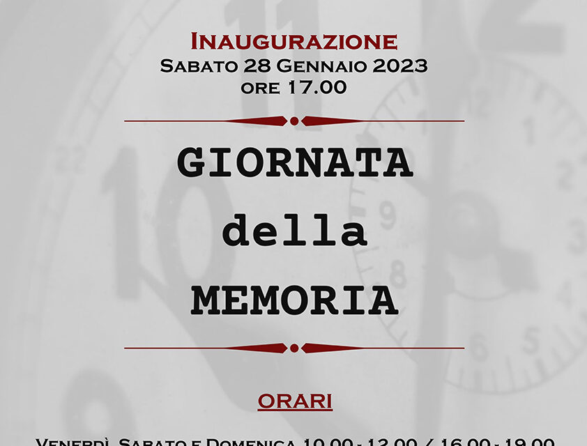 LA MOSTRA “GIORNATA DELLA MEMORIA”