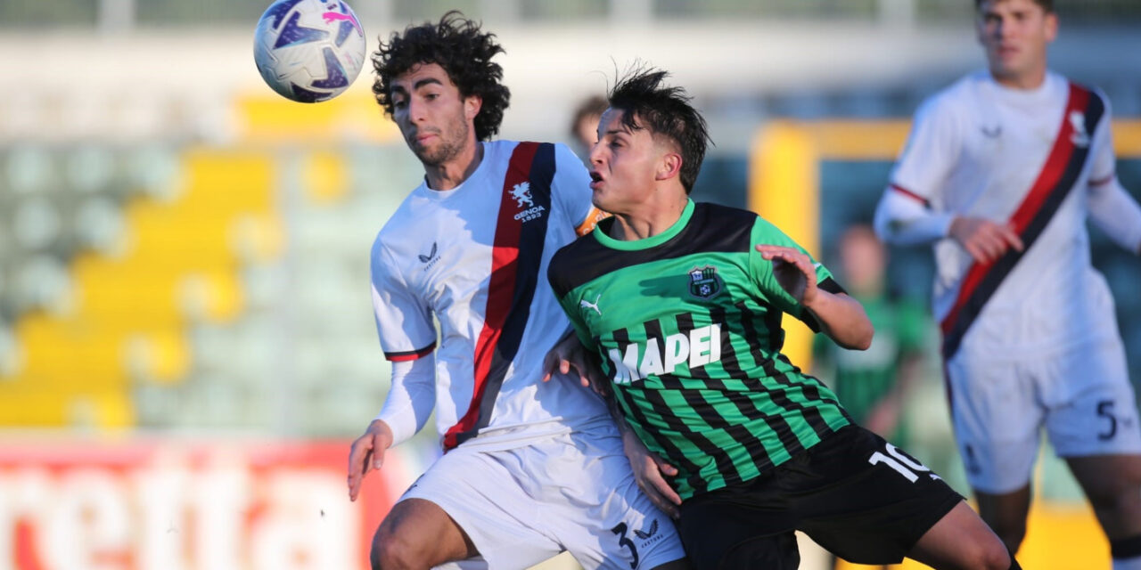 PRIMAVERA TIM CUP- Ragazzi di Bigica sconfitti a domicilio, Sassuolo eliminato