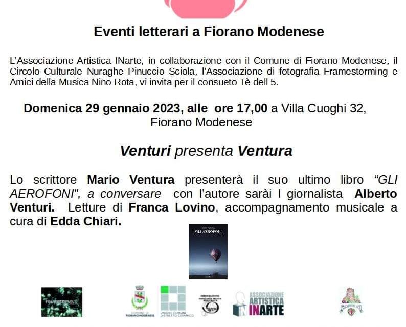 Tè delle 5 con Venturi che presenta Ventura