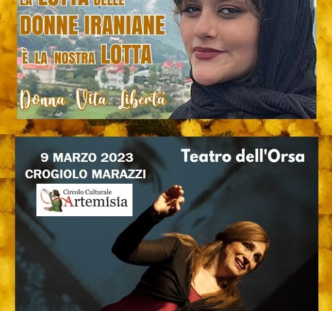 “FUOCHI. RIBELLI, CORAGGIOSE, LIBERE” DOMANI SERA AL CROGIOLO