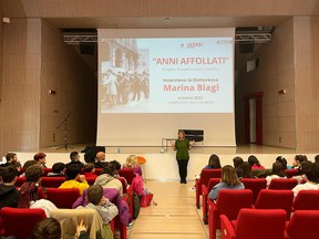 Marina Orlandi Biagi incontra gli studenti delle scuole medie