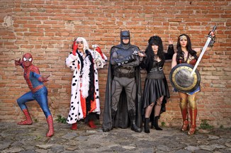 I Cosplayers si radunano a Formigine