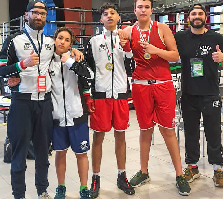 BOXE ACADEMY SASSUOLO ALLE FASI NAZIONALI CON DUE CAMPIONI REGIONALI