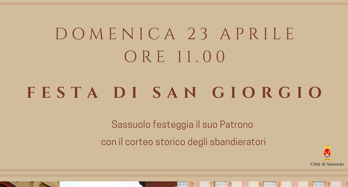 Domenica gli sbandieratori per San Giorgio