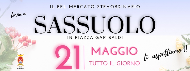 Mercato straordinario CONFERMATO