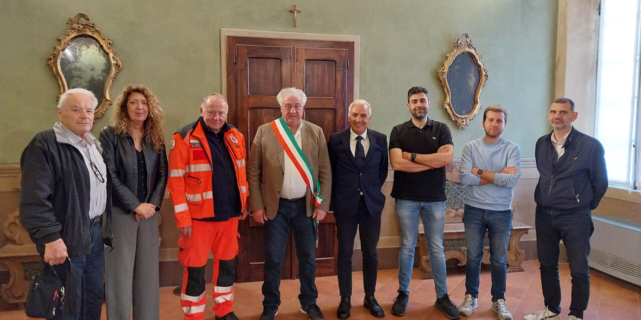 RICEVUTO IL NUOVO CONSIGLIO DIRETTIVO DI PAS CROCE BLU