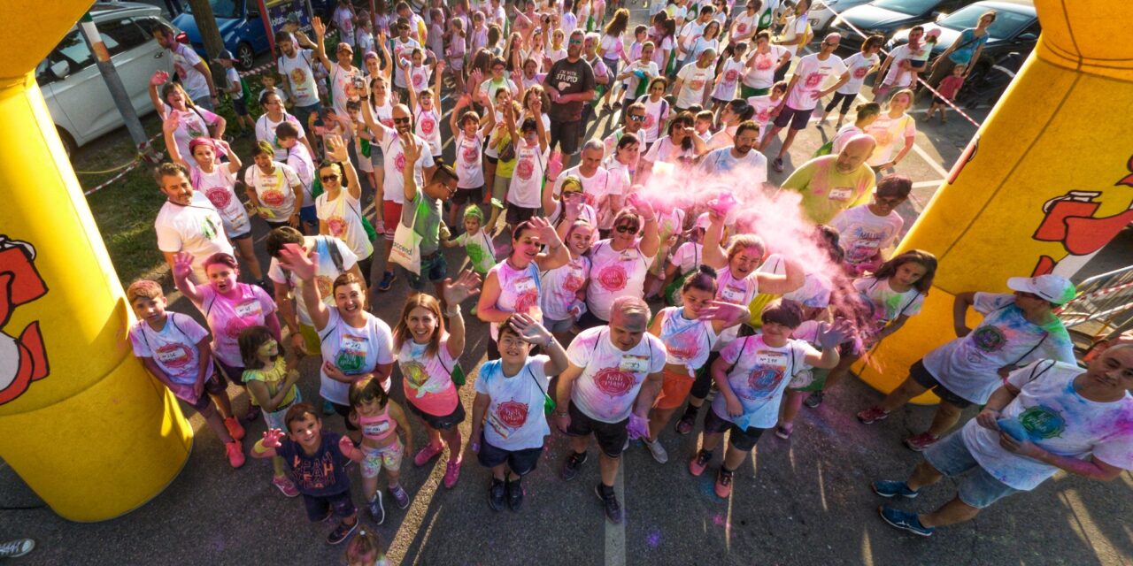 Holi Splash Run, ecco la corsa colorata