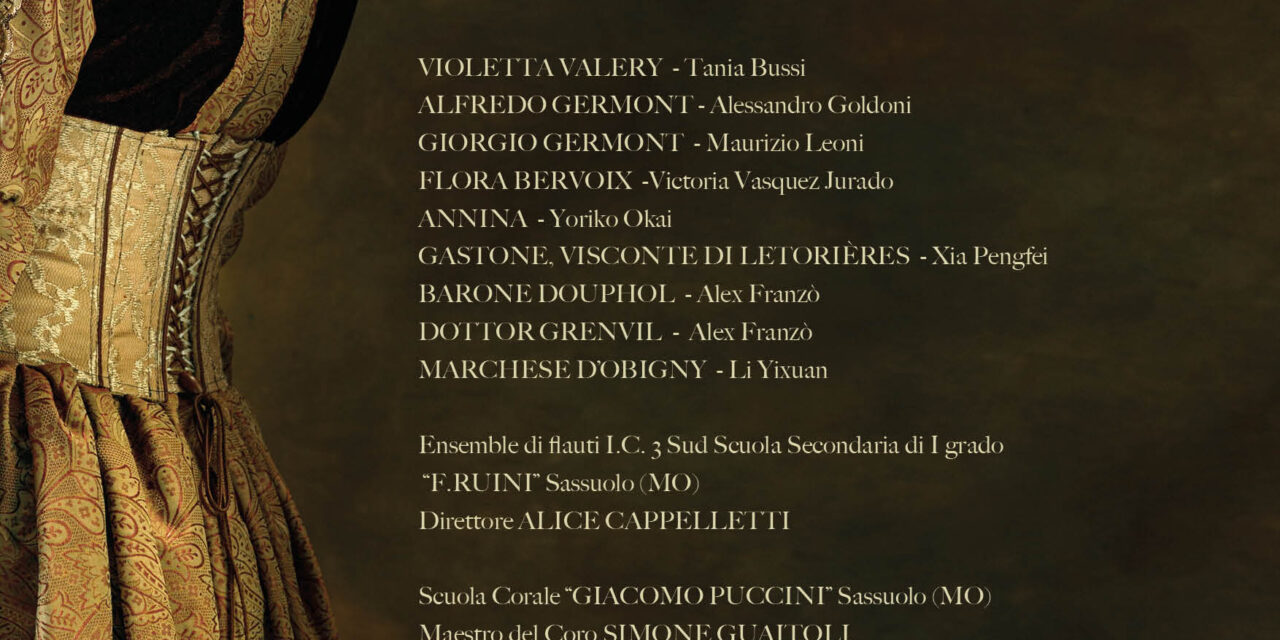 “La Traviata”Lunedì 3 luglio 2023, ore 21:00