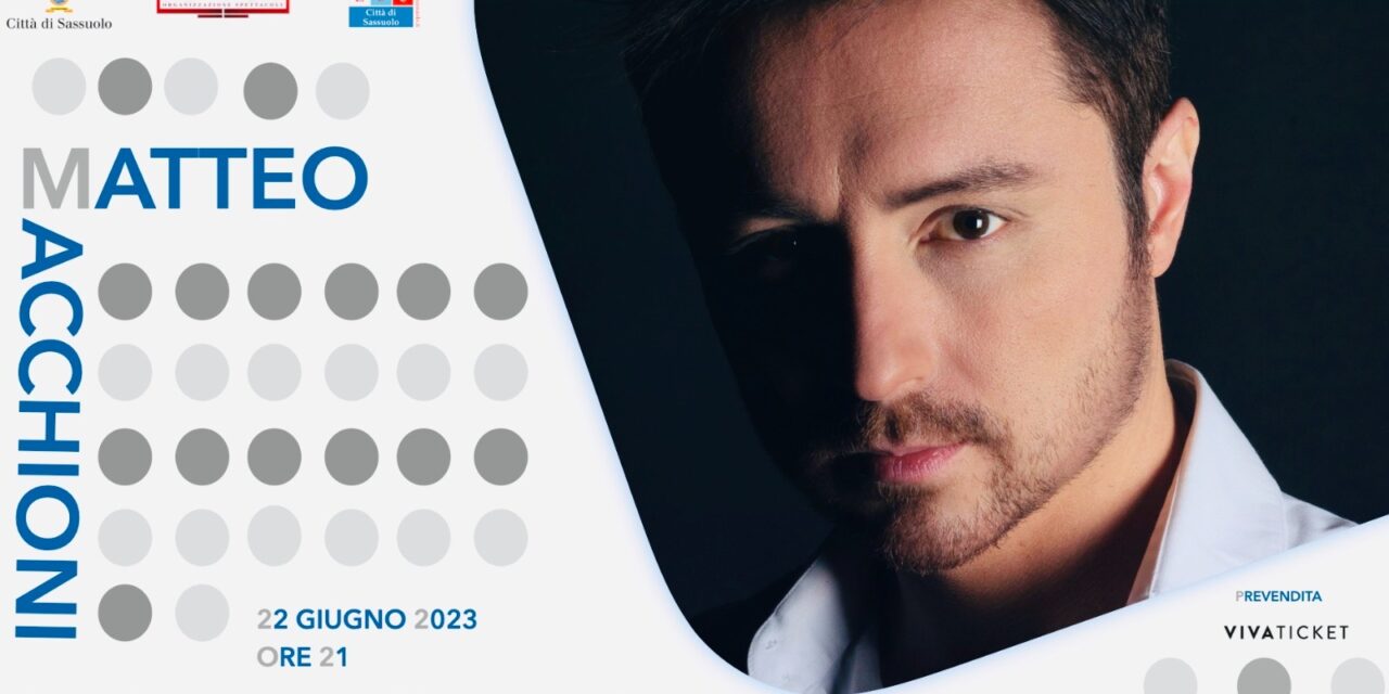 DOMANI MATTEO MACCHIONI IN CONCERTO