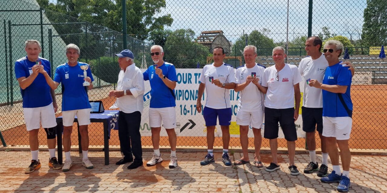 Lo Sporting scudetto italiano Over 65 a squadre