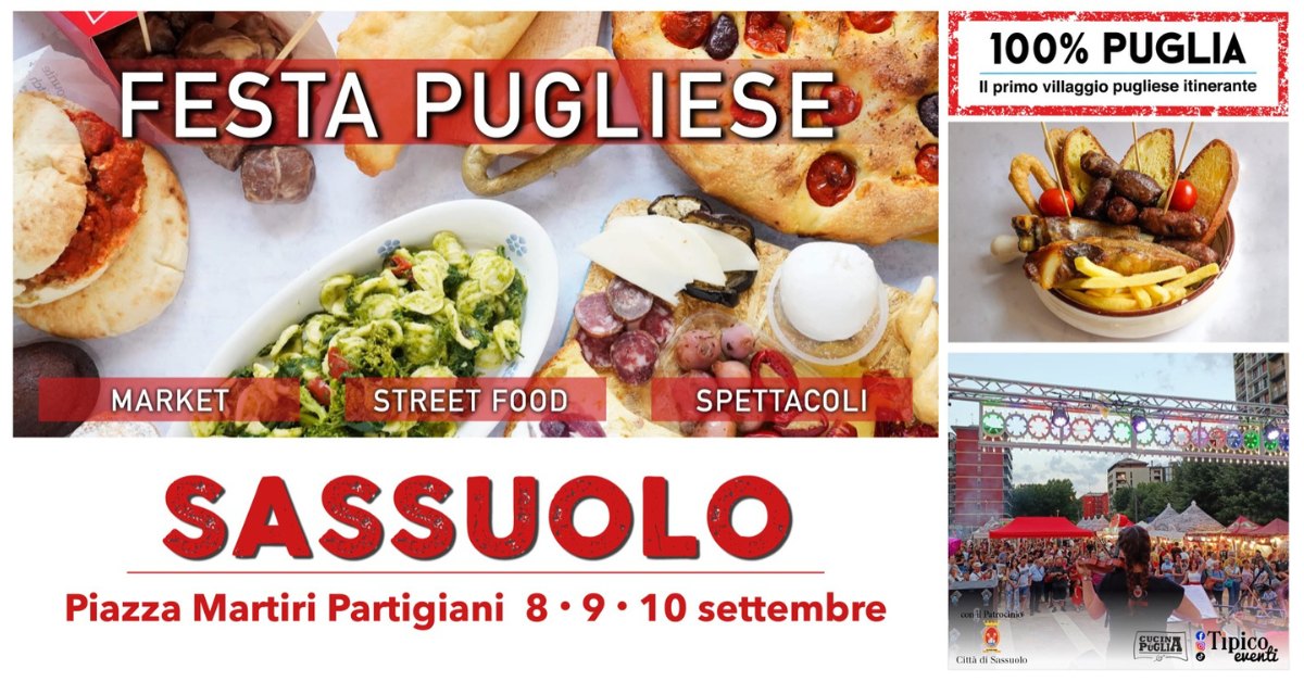 ☀️ 100% PUGLIA – IL PRIMO VILLAGGIO PUGLIESE ITINERANTE