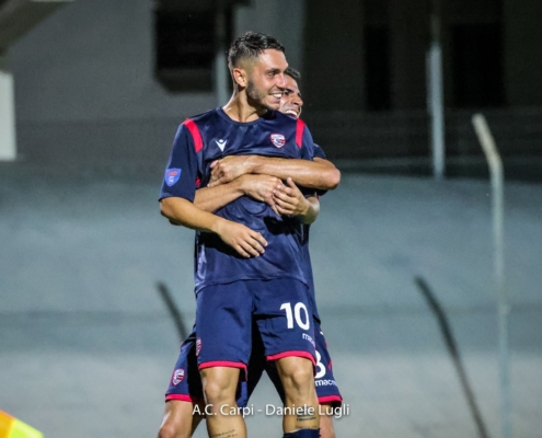 Carpi, bomber Saporetti da urlo
