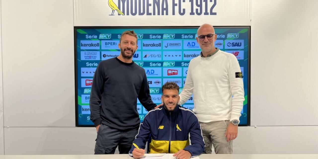 Modena, Oukhadda rinnova sino al 2026 con opzione per un altro anno