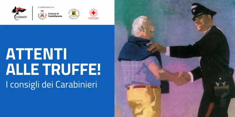 Giovedì 26, “Difendersi dalle truffe con i consigli dei Carabinieri” a Tressano
