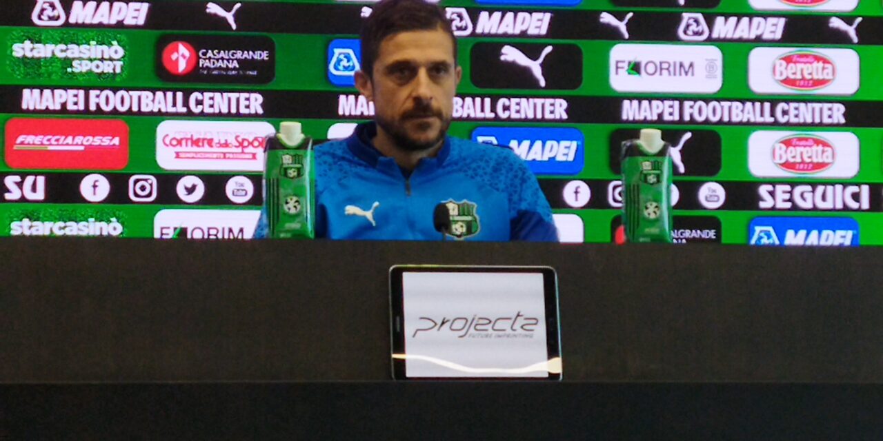 Dionisi:” Avversaria difficilissima da affrontare, spero in un Sassuolo prestativo “