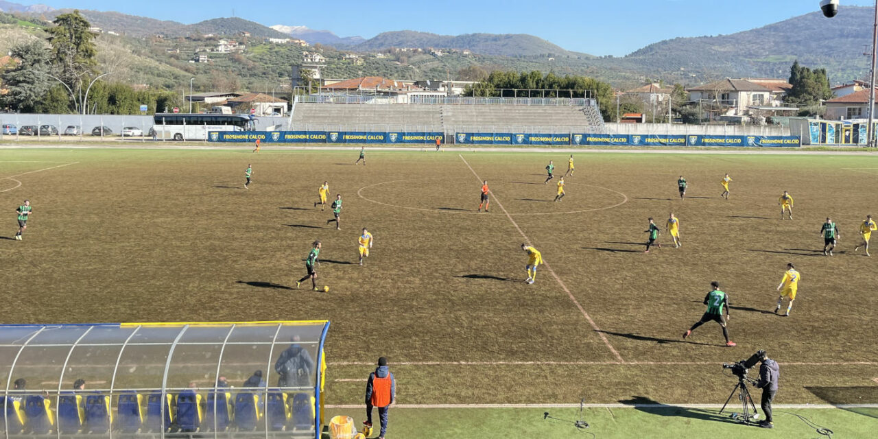 Scivolone dei ragazzi di Bigica, Primavera sconfitta a Frosinone