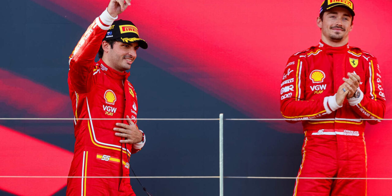 Doppietta Ferrari in Australia