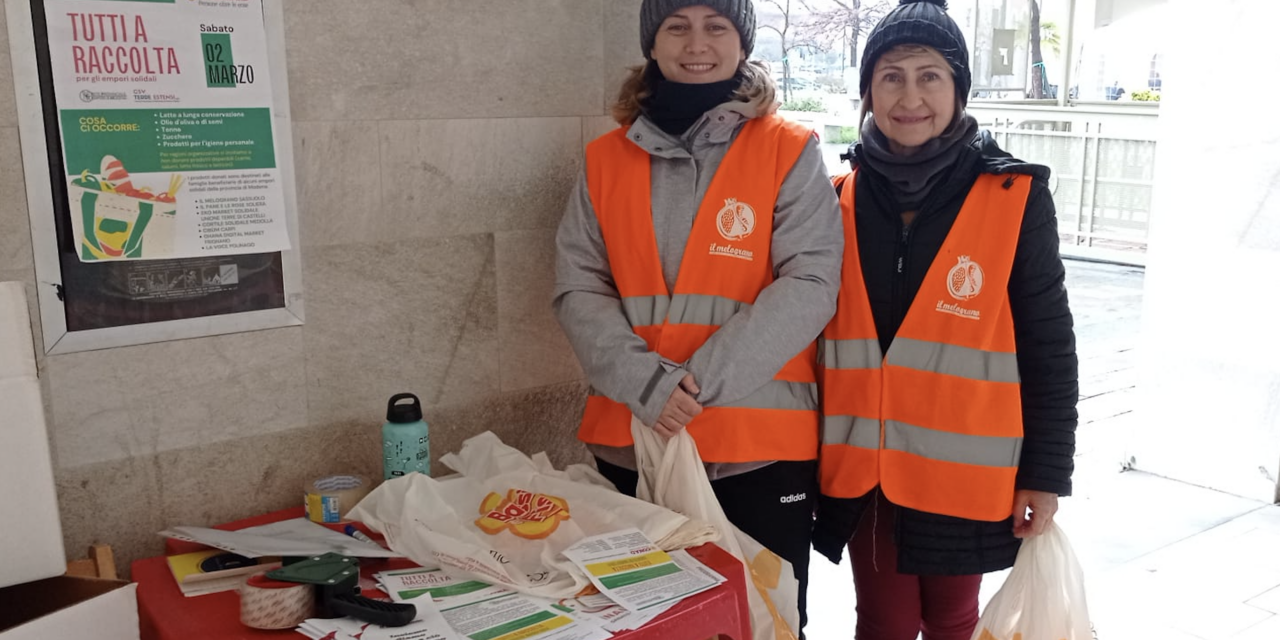 Più di 5,6 tonnellate di prodotti alimentari e non solo per la raccolta Conad a favore degli empori solidali modenesi