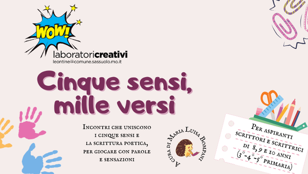 Cinque sensi, mille versi