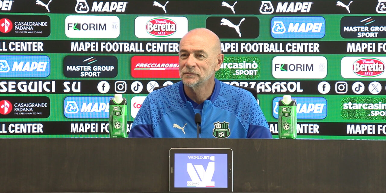 Sassuolo, servono i tre punti: altro non conta