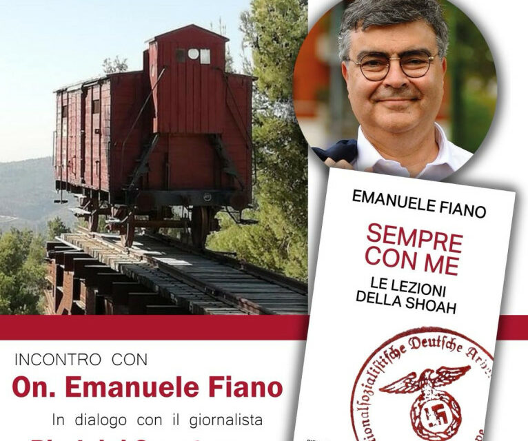 Emanuele Fiano presenta “SEMPRE CON ME. LE LEZIONI DELLA SHOAH”