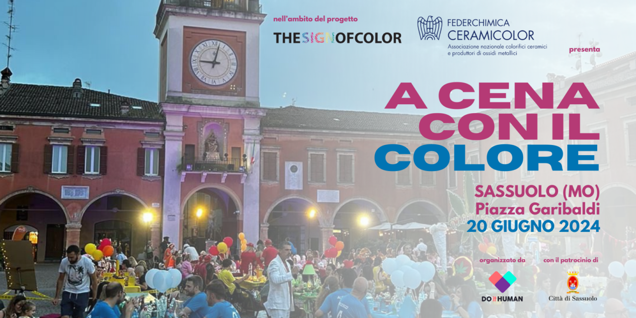A cena con il colore